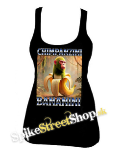 CHIMPANZINI BANANINI - Ladies Vest Top