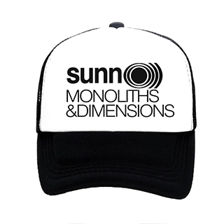 SUNN O))) - Monolith And Dimensions - čiernobiela sieťkovaná šiltovka model "Trucker"