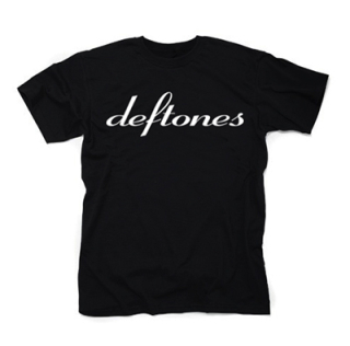DEFTONES - Logo White - čierne detské tričko