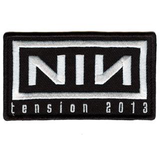 NINE INCH NAILS - Tension 2013 Woven Patch - nášivka