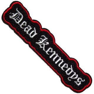 DEAD KENNEDYS - Text Logo Cut-Out Woven Patch - nášivka