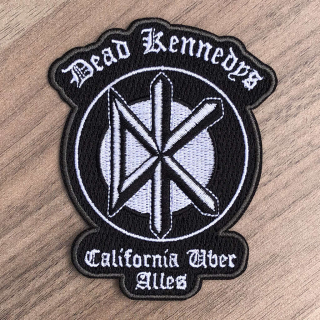 DEAD KENNEDYS - California Uber Alles B&W Woven Patch - nášivka