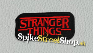 STRANGER THINGS - Logo Red - nažehlovacia nášivka