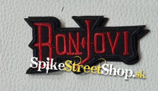 BON JOVI - Logo Red - nažehlovacia nášivka