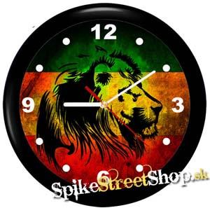 RASTA LION - nástenné hodiny