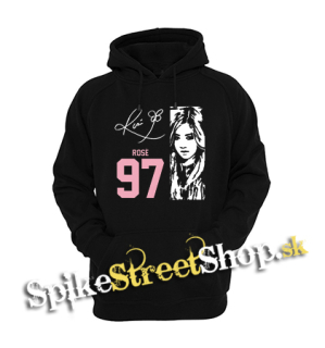 BLACKPINK - Rosé 97 Signature Portrait - čierna pánska mikina