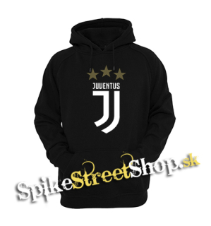 JUVENTUS FC - Logo Motive 2 Gold Star - čierna pánska mikina