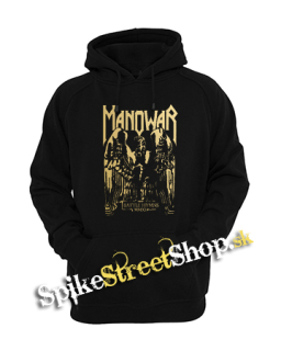 MANOWAR - Battle Hymns Gold - čierna pánska mikina