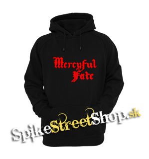 MERCYFUL FATE - Logo Red - čierna pánska mikina