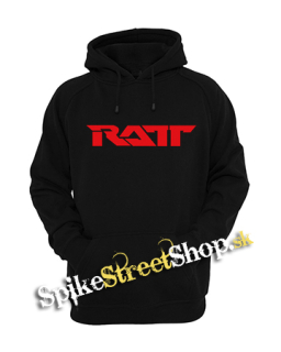 RATT - Red Logo - čierna pánska mikina