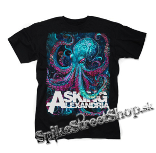 ASKING ALEXANDRIA - Octopus Ocean - čierne detské tričko