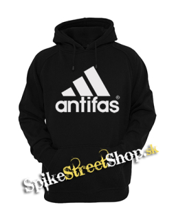 ANTIFAS - čierna detská mikina