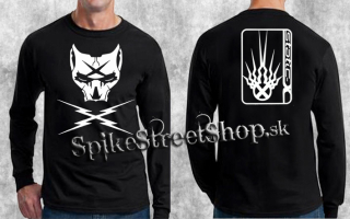 STATIC-X - Edsel Dope Logo Symbol - čierne pánske tričko s dlhými rukávmi