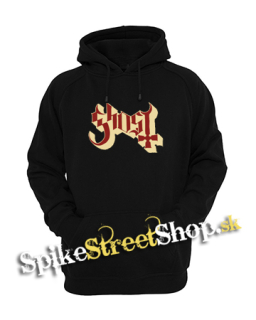 GHOST - Logo Motive 2 - čierna detská mikina