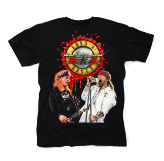 GUNS N ROSES - Axl & Duff - čierne detské tričko