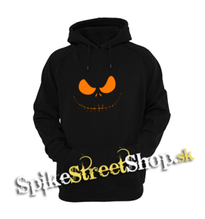 JACK SKELLINGTON - Orange Smile - čierna detská mikina