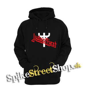 JUDAS PRIEST - Classic Logo Cross Symbol - čierna detská mikina
