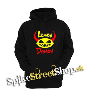 LEMON DEMON - Logo - čierna detská mikina