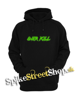 OVERKILL - Logo Green - čierna detská mikina
