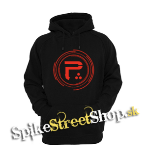 PERIPHERY - Red Logo - čierna detská mikina