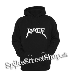 RAGE - Logo - čierna detská mikina