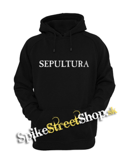 SEPULTURA - Classic Logo - čierna detská mikina