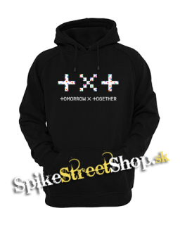 TXT - TOMORROW X TOGETHER - Logo - čierna detská mikina