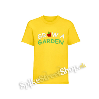 ROBLOX - GROW A GARDEN - Logo - žlté pánske tričko