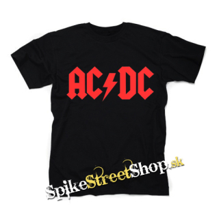 AC/DC - Red Logo - pánske tričko