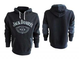 JACK DANIELS -  Black Old No. 7 Hoodie - čierna pánska mikina