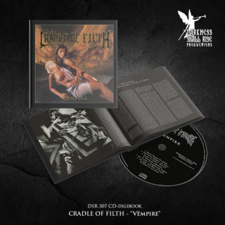 CRADLE OF FILTH - V Empire Or Dark Faerytales In Phallustein (digipack-mediabook-CD) 