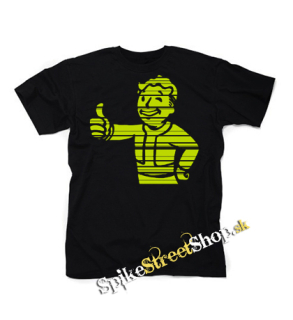 FALLOUT - Vault Boy Green Vintage - pánske tričko