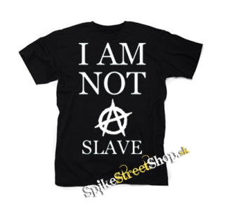 I AM NOT A SLAVE - White - pánske tričko