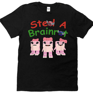 STEAL A BRAINROT - Los Tralalelitas - pánske tričko