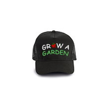 ROBLOX - GROW A GARDEN - Logo - čierna bavlnená sieťkovaná šiltovka model "Trucker Cap"