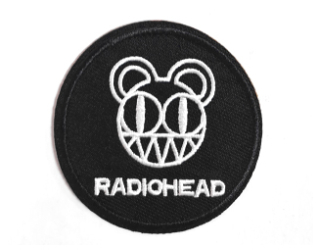 RADIOHEAD - Logo Circle - nažehlovacia nášivka
