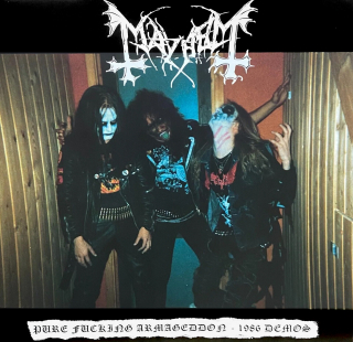 Fotonášivka MAYHEM - Pure Fucking Armageddon