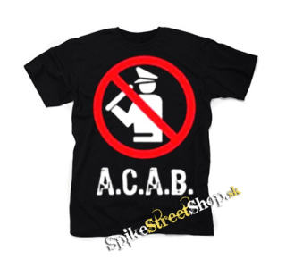 A.C.A.B. - Pictogram - čierne detské tričko