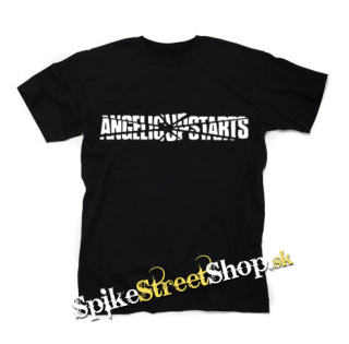 ANGELIC UPSTARTS - Logo - čierne detské tričko