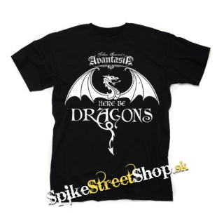 AVANTASIA - Here Be Dragons - čierne detské tričko