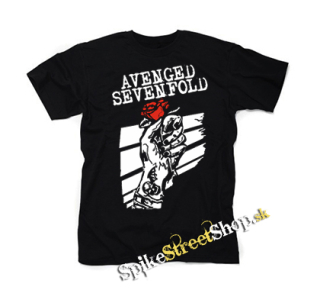 AVENGED SEVENFOLD - Rose - čierne detské tričko