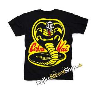 COBRA KAI - Red Logo - čierne detské tričko