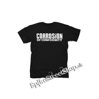 CORROSION OF CONFORMITY - Logo - čierne detské tričko