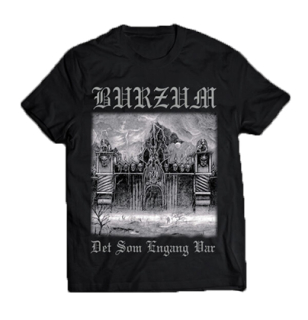 BURZUM - Det Som Engang War - čierne pánske tričko