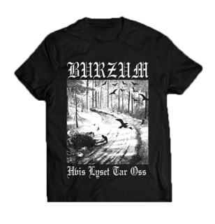 BURZUM - Hvis Lyset Tar Oss - čierne pánske tričko