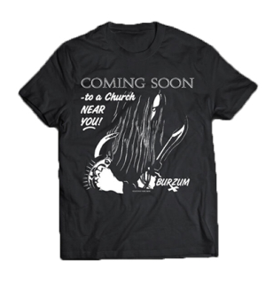 BURZUM - Coming Soon - čierne pánske tričko