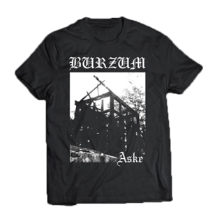 BURZUM - Aske - čierne pánske tričko