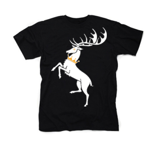 GAME OF THRONES - OURS IS THE FURY - Orange Crown - čierne detské tričko