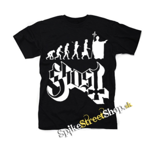 GHOST - Evolution - čierne detské tričko