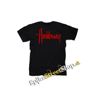 HADDAWAY - Logo - čierne detské tričko